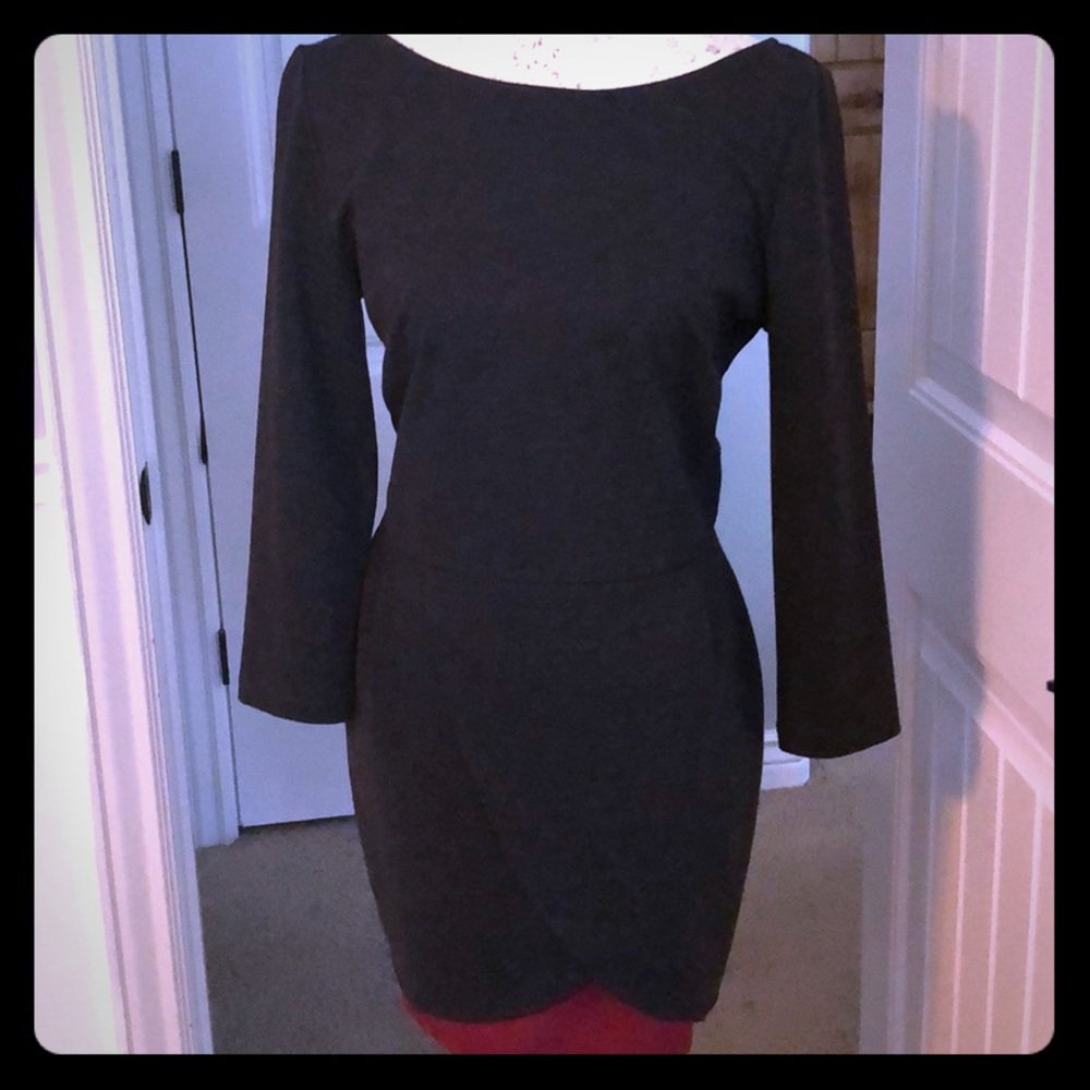 M.N.G. Long sleeve tulip dress